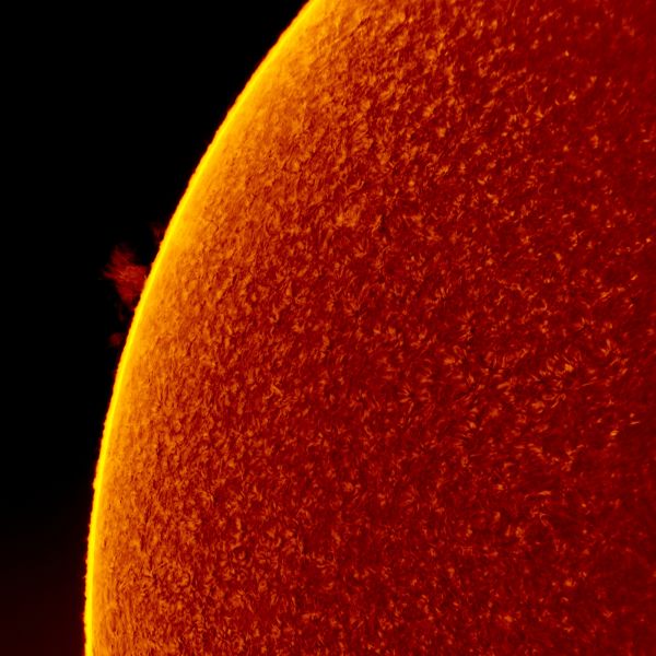 2017.09.16 Sun H-Alpha - астрофотография