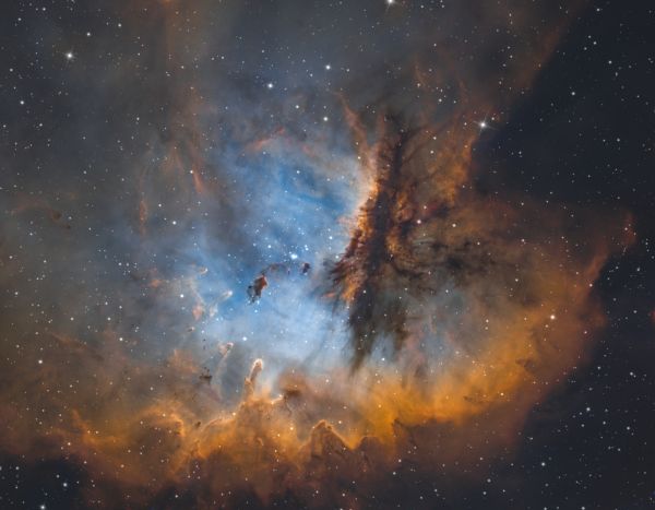 Pacman nebula - астрофотография