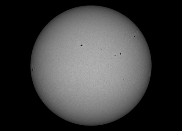 Фотосфера Солнца. 17.09.2023 г. - астрофотография