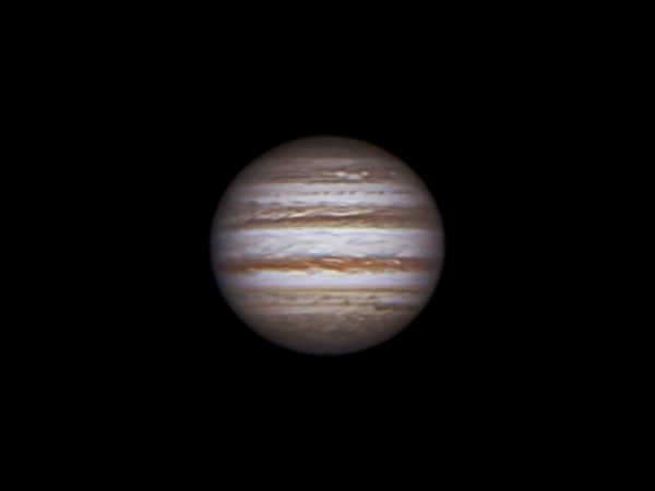 Mickey Mouse at Jupiter, 28 dec 2013, 1:07-1:41 - астрофотография
