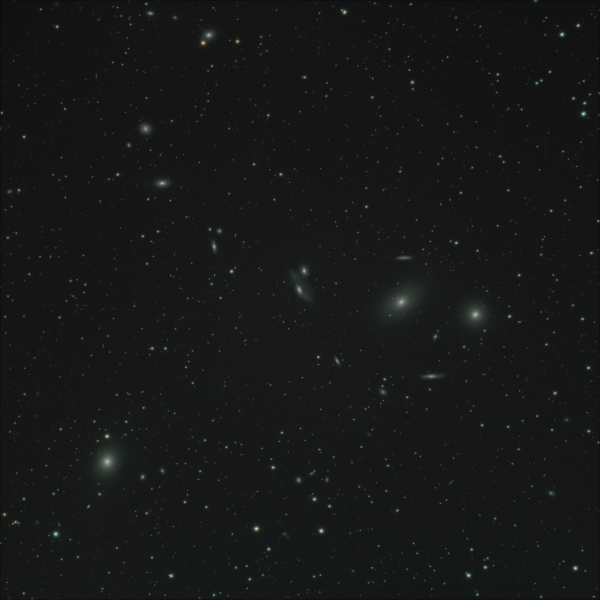 Markarian's Chain - Astrophotography