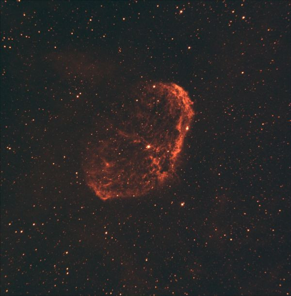 NGC 6888. Ha filter. - Astrophotography