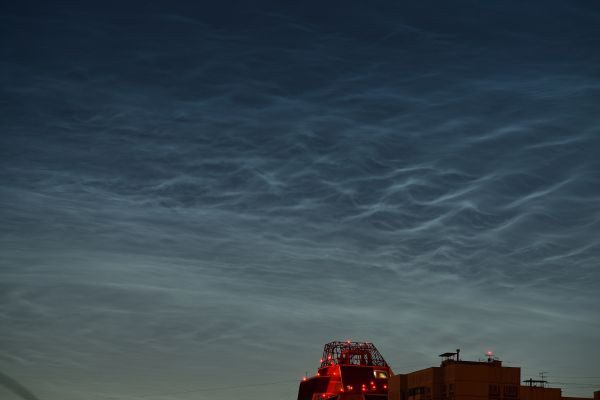 Noctilucent clouds. Troparevo-Nikulino. 16.06.26 - Astrophotography