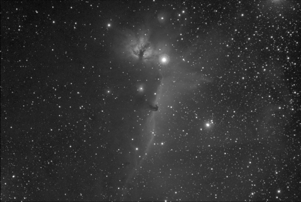 Туманность "Конская голова" IC434 - астрофотография