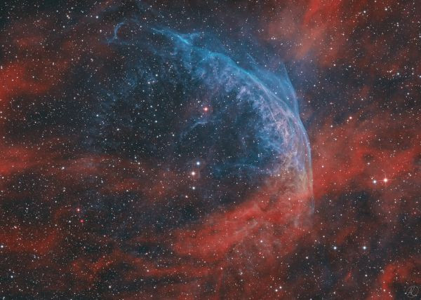 Region of the star WR 134 - Astrophotography