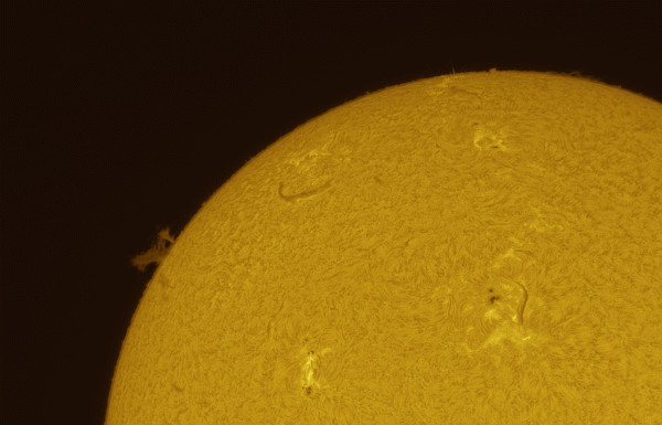 Solar animation - Astrophotography