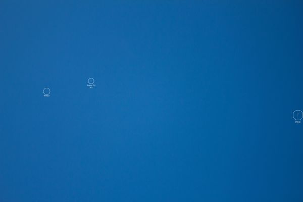 Венера, луна, самолет - астрофотография