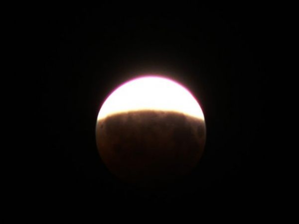 Lunar eclipse, 17 aug 2008, 1:36 - астрофотография
