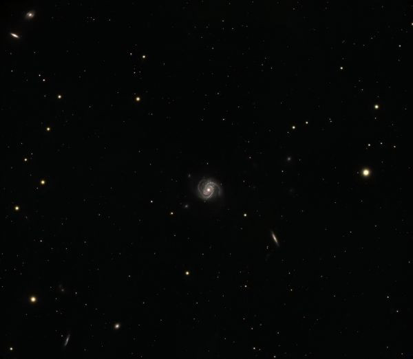 M100 large champs - Astrophotography