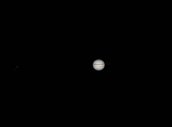 • Юпитер 13.08.21 + спутники • - астрофотография