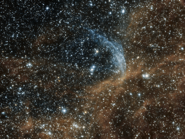 WR 134 Ring Nebula HOO - астрофотография
