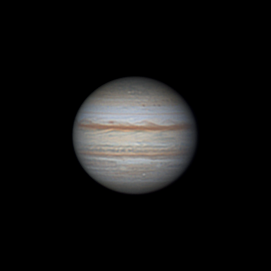 Юпитер (03:58) - астрофотография