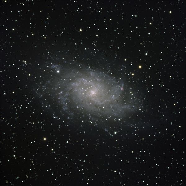 М33 - галактика в Треугольнике - астрофотография