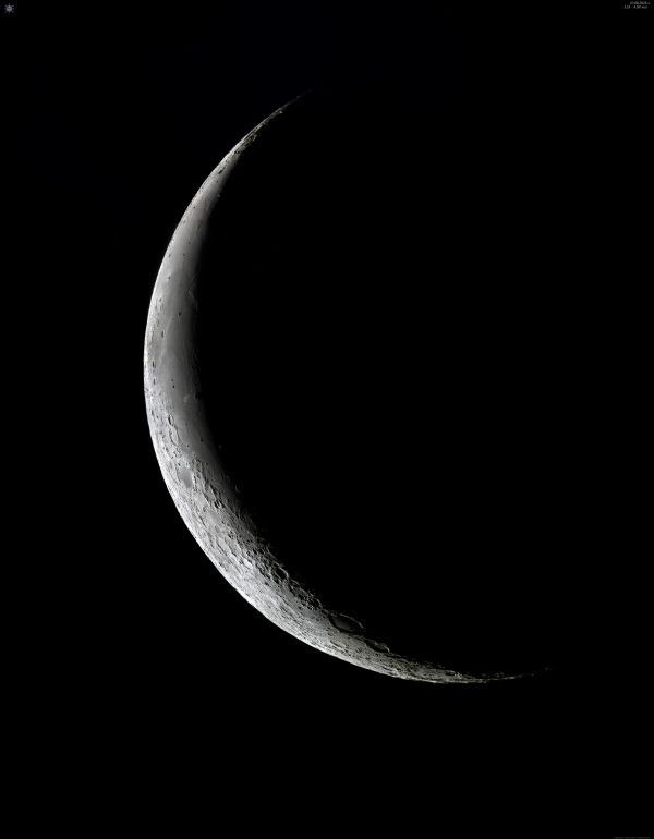 Panorama of the Moon on August 10, 2026 - Astrophotography