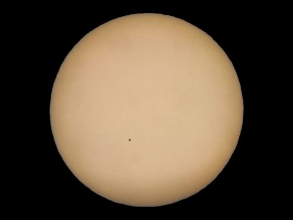 Первое фото Солнца - астрофотография