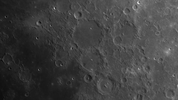 Луна. Кратеры: Птолемей, Альфонс, Арзахель, Аль-Баттани - астрофотография