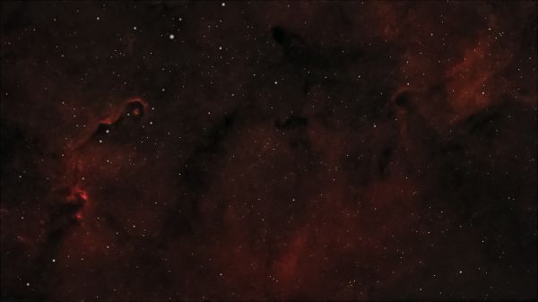 IC 1396 region in Cepheus - астрофотография