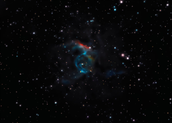 Emission nebula NGC 2359 