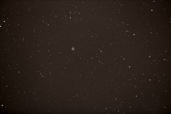 M57 (Планетарная туманность Кольцо в Лире) - астрофотография