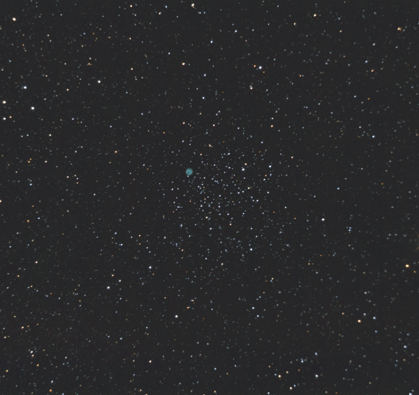 Рассеянное скопление M46 (Ngc 2437) - астрофотография