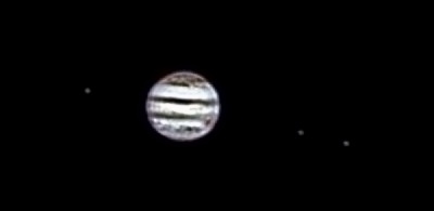 Юпитер через Мицар Тал-1 с ручным ведением. - астрофотография