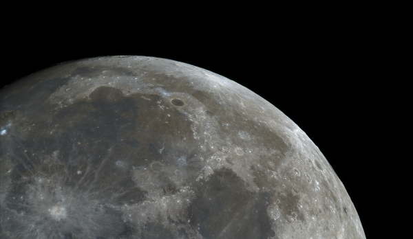 Луна 05.01.2022. Фрагмент 2 из 8 - астрофотография