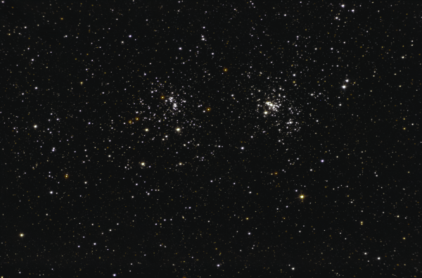 Звездные скопления Ngc 869 и Ngc884 - Хи и Аш Персея от 19.08.2023 - астрофотография