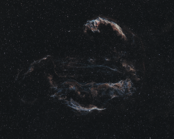 Петля Лебедя - NGC6960, NGC6995 - астрофотография