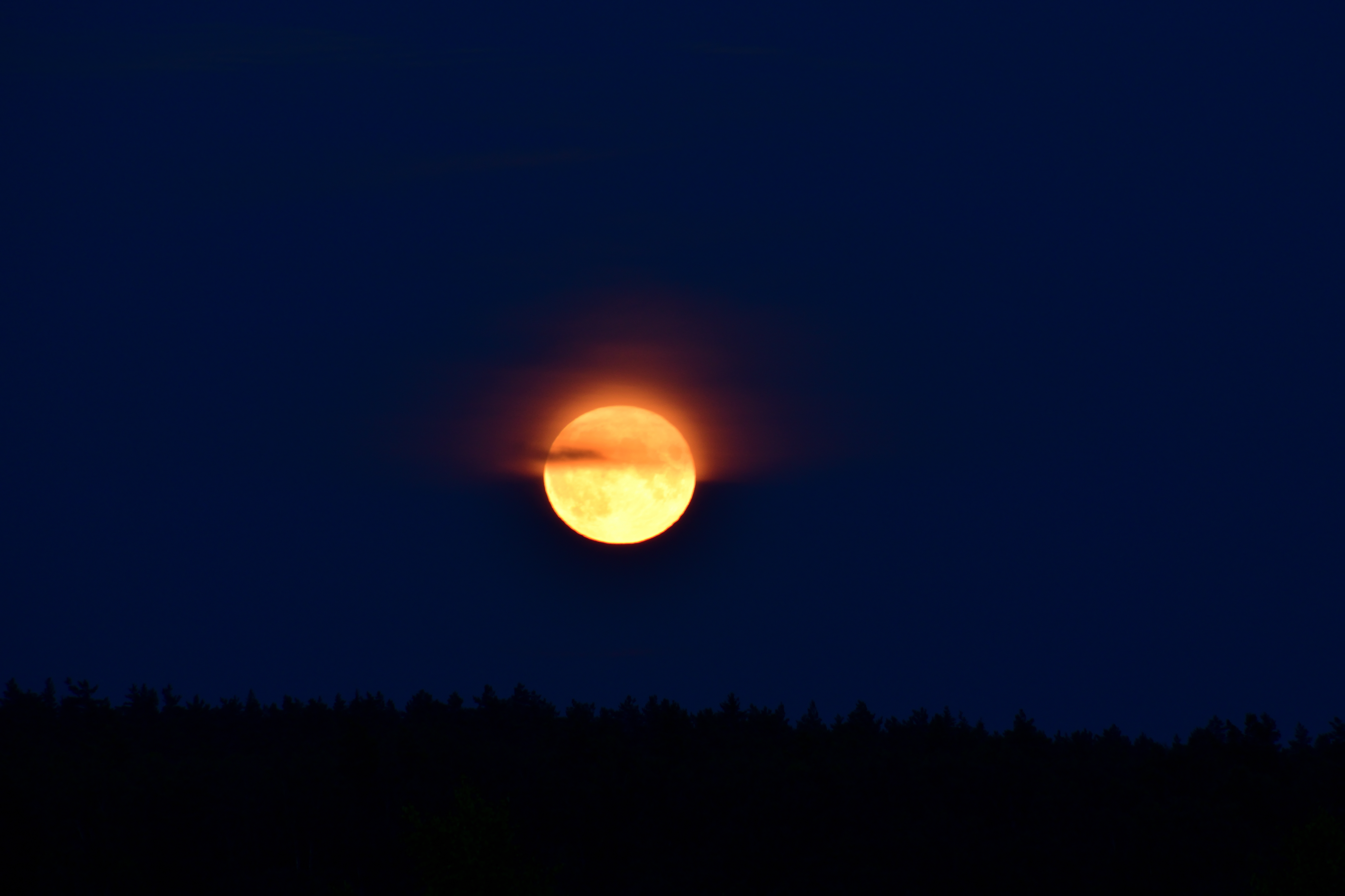 Время восхода луны